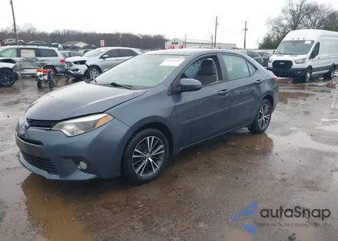 2016 Toyota Corolla Le Plus из США, поврежденный, VIN 2T1BURHE7GC678035